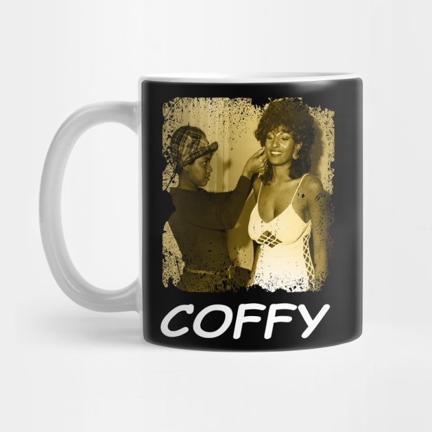 A Vengeance Brewed in Black Coffee Pam Grier Tee by Beetle Golf